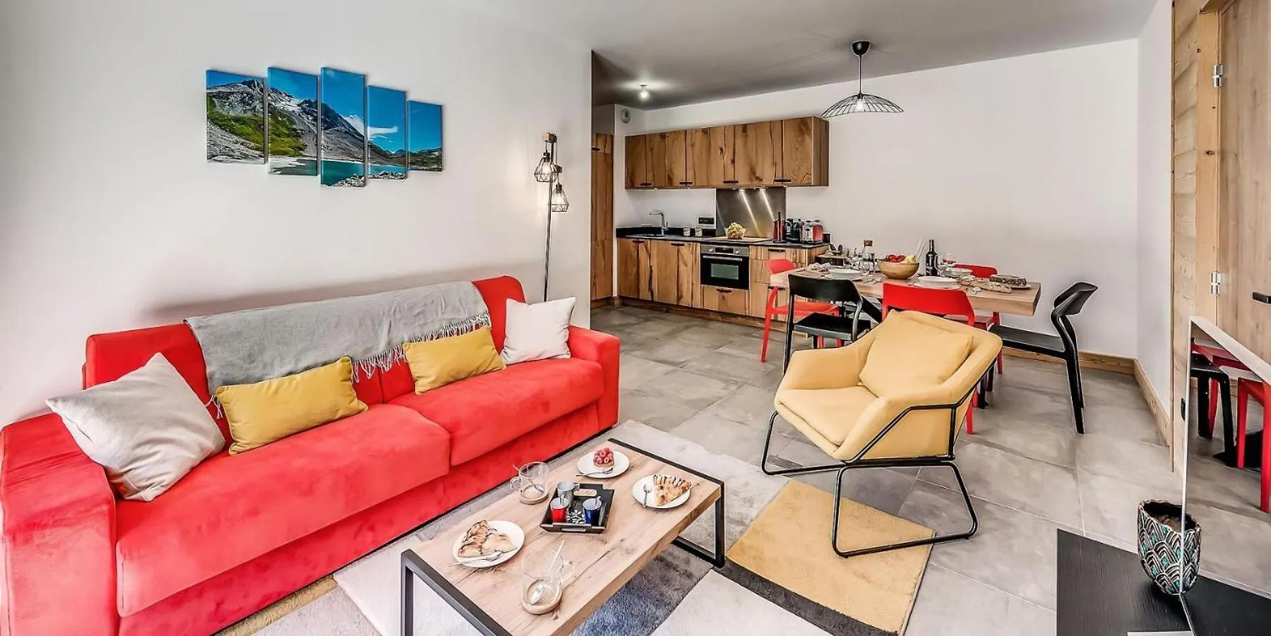 Apartment Residence Les Terrasses De La Vanoise - Casa Colorado - Premium 4 - Appartement De 4 Pieces 8 Personnes En Rez De Chaussee - 72 M2 Mae-1504 La Plagne